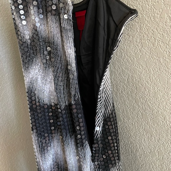 Vintage JS Collections 90’s-early 00’s Sequin Gown - Picture 5 of 7